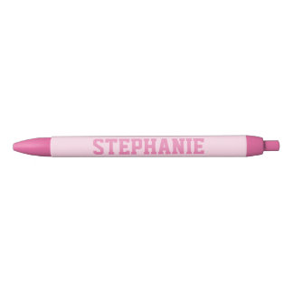 Noir Variété de patchs de stylo rose personnalisée