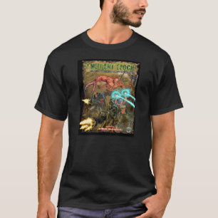 Noircissez le T-shirt d'époque de mutant
