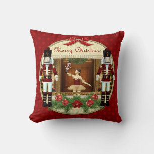 Noisette de Noël Ballerina Coussin décoratif