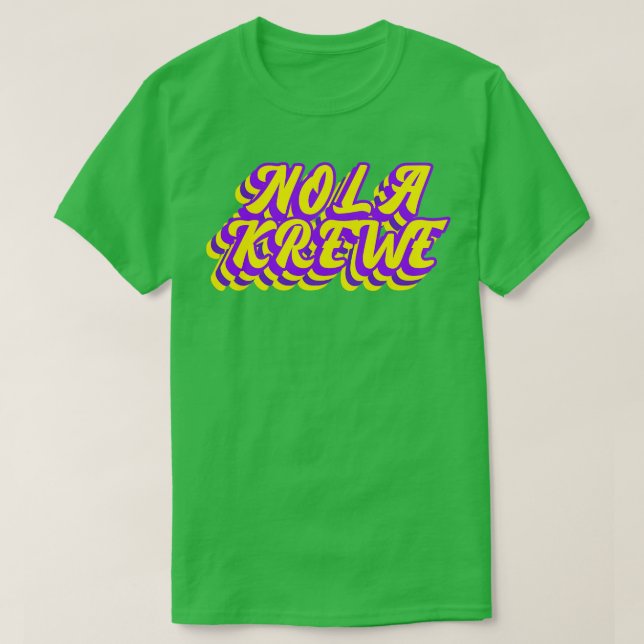 NOLA KREWE NEW ORLEANS TShirt (Design devant)
