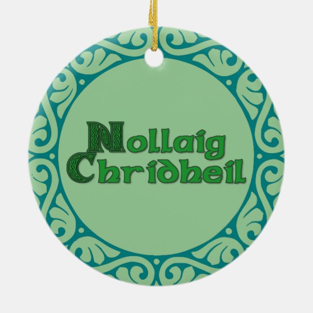 Nollaig Chridheil - ornement écossais de Noël (Dos)