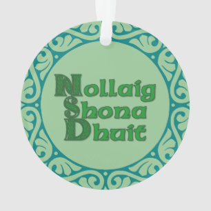 Nollaig Shona Dhuit - décoration irlandaise de
