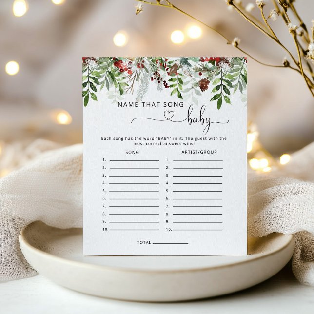 Nom à feuillage persistant qui chanson jeu de baby (Créateur téléchargé)