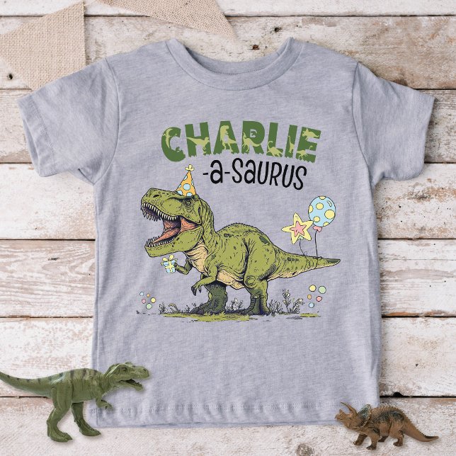 Nom-a-saurus TRex Dinosaure Fête d'anniversaire pe (Créateur téléchargé)