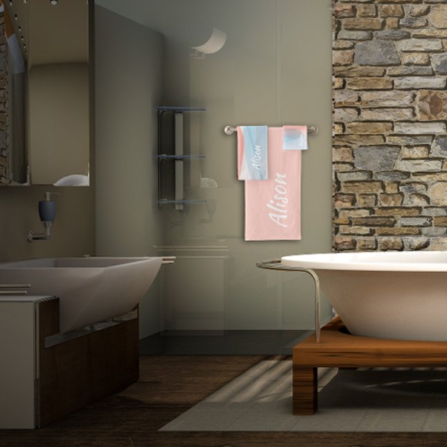 Nom abstrait rose pâle (Créateur téléchargé)