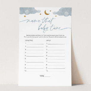 Nom Ce Bébé Tune Twinkle Star Baby shower Jeu