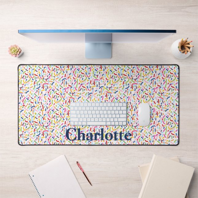 Nom coloré personnalisé Sprinkle  (Bureau 1)
