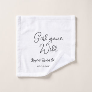 Nom Date de Fête de Mariée Simple Mini Fille décha