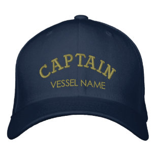 Nom de bateau personnalisé Capitaine Casquette
