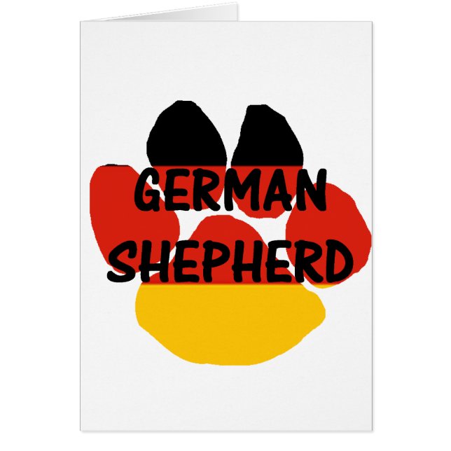 nom de berger allemand paw drapeau allemand paw.pn (Devant)