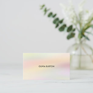 Nom de carte de visite style minimaliste.