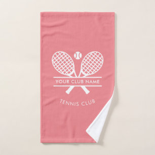 Nom de club de tennis moderne Rackets motif de bal