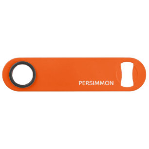 Nom de couleur rouge persimon