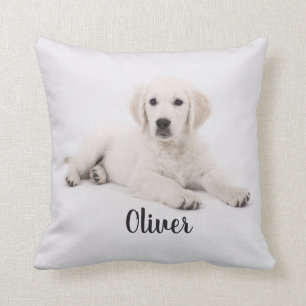 Nom de coutume de coussin de chiot de chien de