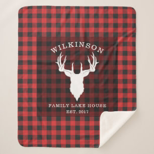 Nom de famille Red Buffalo Lumber Plaid Lake
