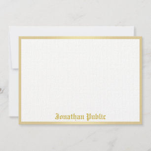 Nom de la calligraphie or tendance Modèle Vintage