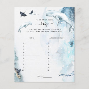 Nom de la chanson Jeu Baby shower