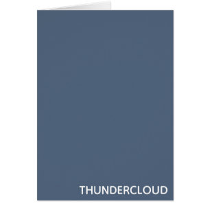 Nom de la couleur gris-bleu du nuage-tonnerre