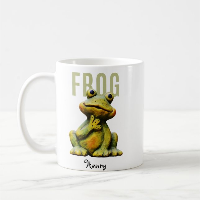 Nom de la grenouille Café Mug (Gauche)