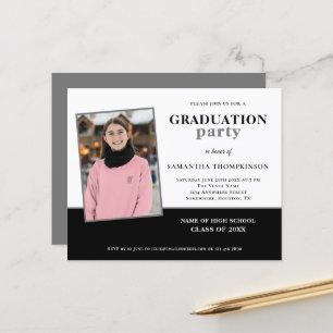 Nom de la photo du budget Graduation Party Invitat