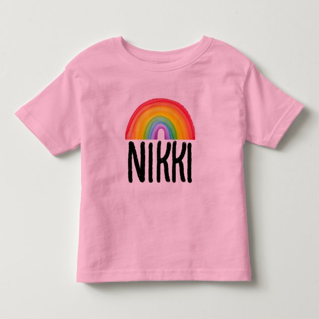 NOM DE LA PLANÈTE T-SHIRTS DE TODDLERS PERSONNALIS (Devant)