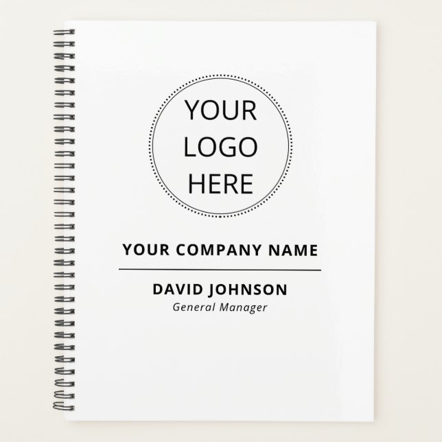 Nom de l'entreprise de logo personnalisé Nom de l' (Devant)