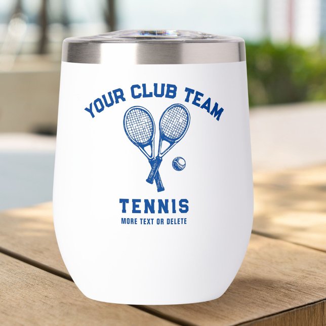 Nom de l'équipe du club du joueur de tennis Person (Créateur téléchargé)