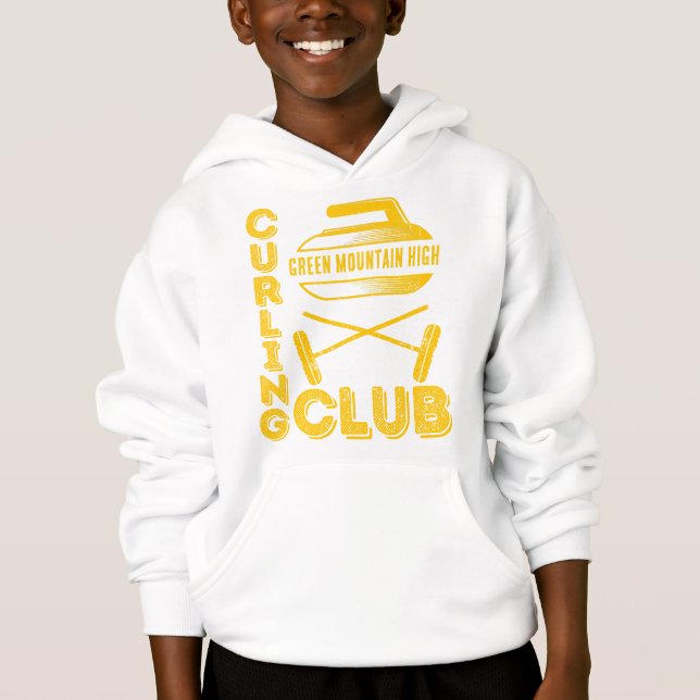 Nom de l'équipe du club scolaire Curling (Devant)