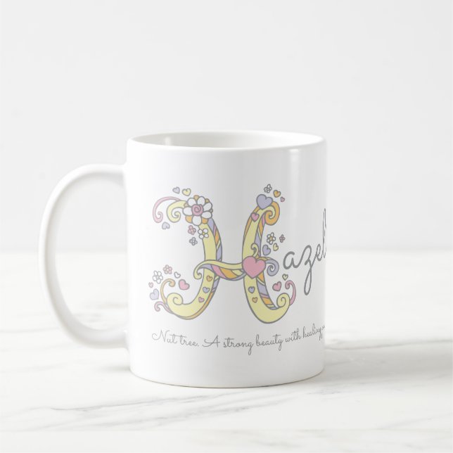 Nom de l'Haze signifiant monogramme H mug (Gauche)