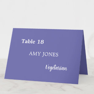 Nom de l'invité Carte d'emplacement de la lavande