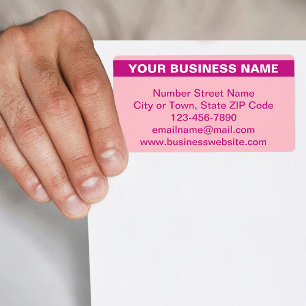 Nom de marque en surbrillance sur Étiquette d'expé