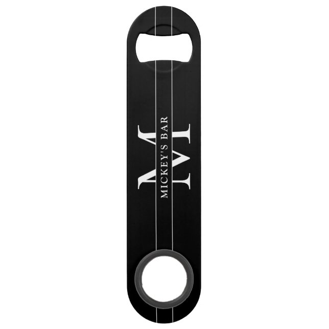 Nom de monogramme personnalisé (Devant)
