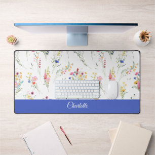 Nom de motif floral aquarelle de fleurs sauvages