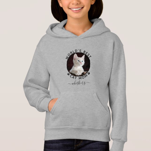 Nom de photo de chat mignon Empreintes de pattes n (Devant)