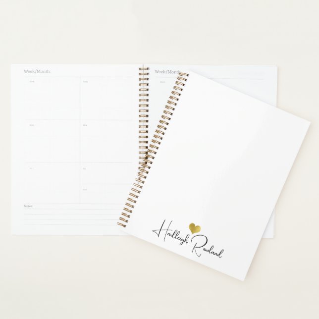 Nom de script manuscrit monogramme moderne  (Devant avec enveloppe)