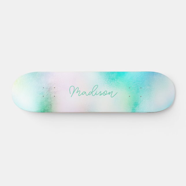 Nom de script personnalisé Cute Girly Skateboard (Horz)