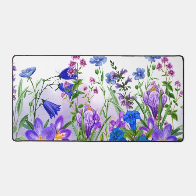 Nom de script personnalisé Fleurs sauvages aquarel (Recto)