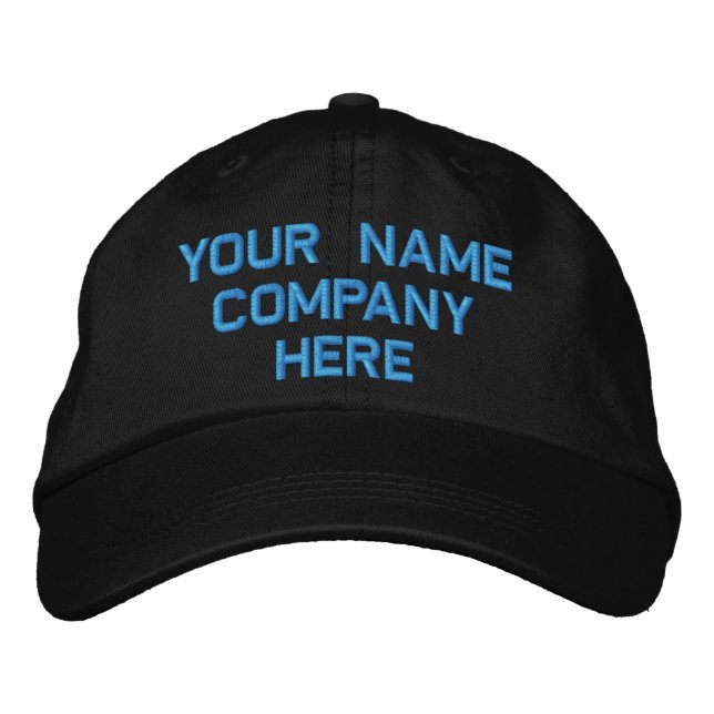 Nom de texte personnalisé Couleur Casquettes vos C (Devant)
