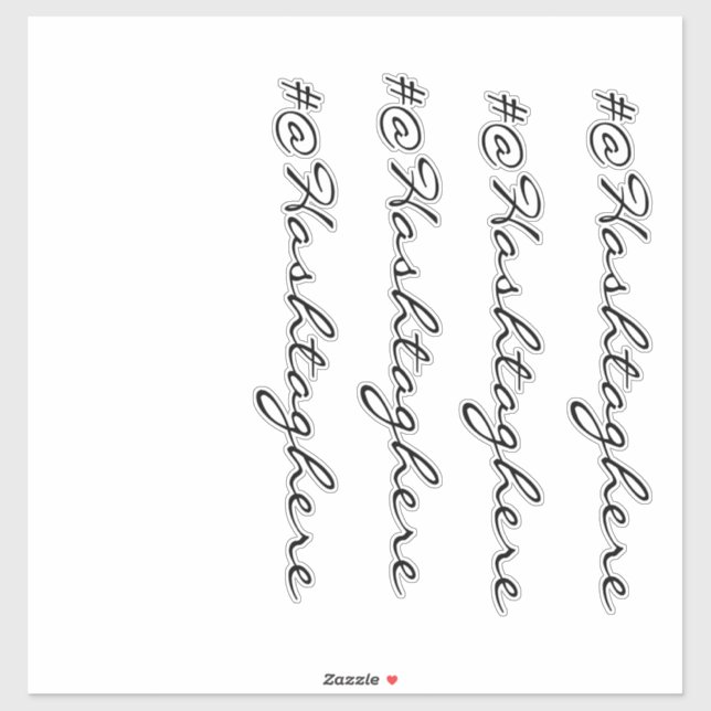 Nom d'entreprise de site Web Autocollant de fenêtr (Feuille)