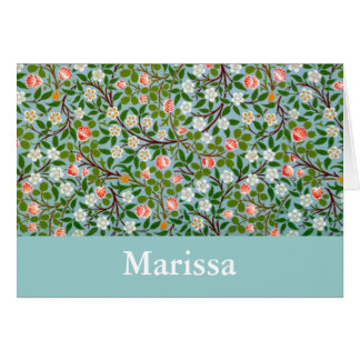 Nom des fleurs de printemps personnalisable
