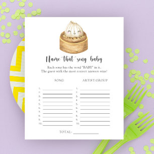 Nom du baby shower de dumping que Baby Song