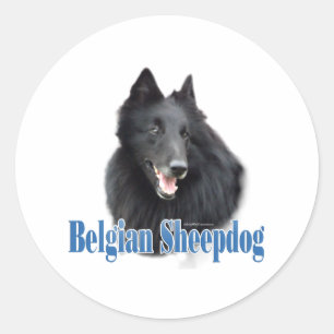Nom du chien de garde belge - Sticker