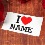 Nom du coeur<br><div class="desc">Inscrivez votre nom ou votre texte sur le nom Section.</div>