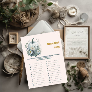 Nom du jeu de Baby shower de chanson