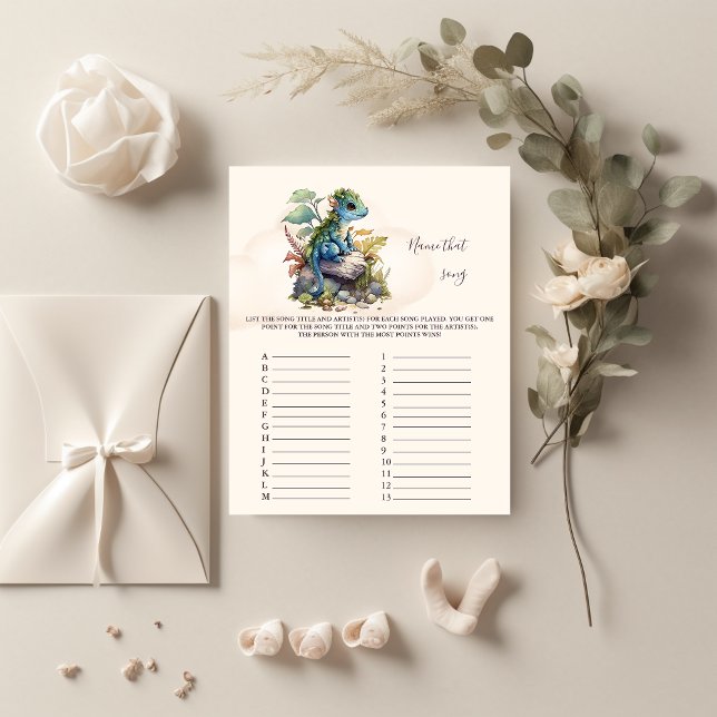 Nom du jeu de Baby shower de chanson (Créateur téléchargé)