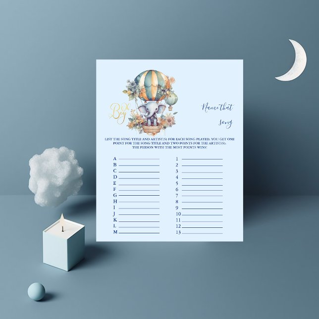 Nom du jeu de Baby shower de chanson (Créateur téléchargé)