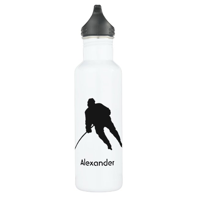 Nom du joueur de bouteille d'eau de hockey sur gla (Droite)