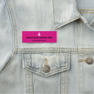 Nom du lieu de travail Tags et Badges immobiliers 