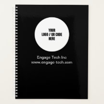 Nom du logo de l'entreprise personnalisée Noir mod