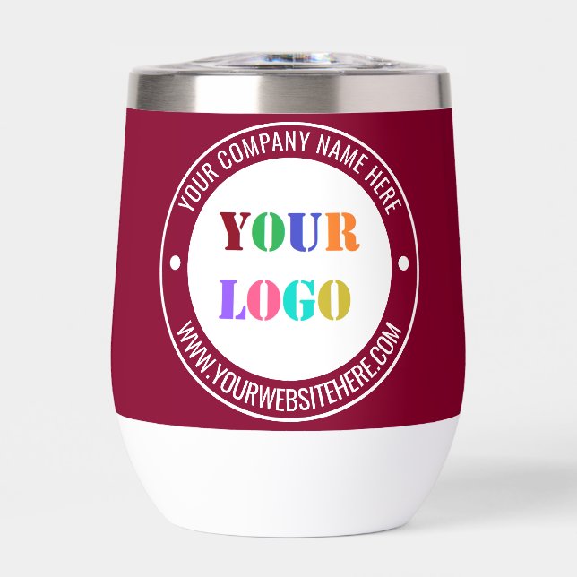 Nom du logo de l'entreprise personnalisée Site Web (Avant)